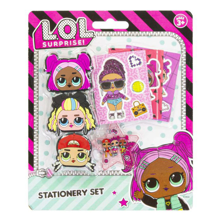 Picture of LOL3H LOL SURPRISE STATIONERY SET WITH ACCESSORIES